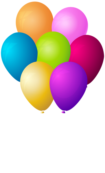 This png image - Balloons Bunch Transparent PNG Clip Art Image, is available for free download