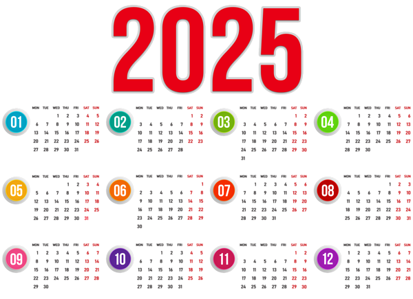 This png image - 2025 Calendar EU Transparent PNG Image, is available for free download