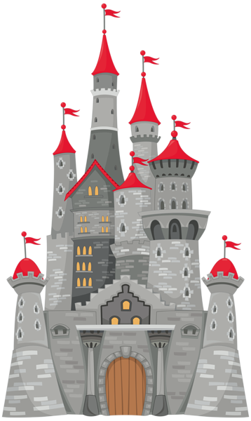 This png image - Grey Castle PNG Clipart Image, is available for free download