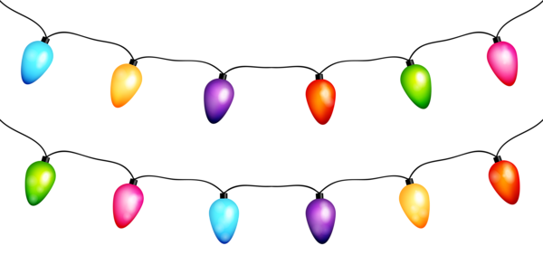 This png image - Christmas Lights Transparent PNG Clip Art, is available for free download