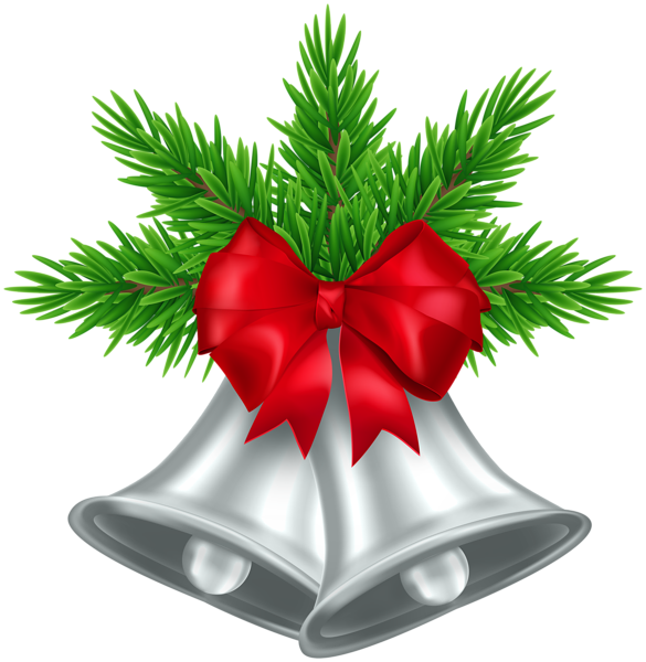 This png image - Silver Christmas Bells PNG Clipart, is available for free download