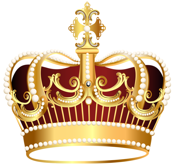 This png image - Golden Crown Transparent PNG Clip Art Image, is available for free download