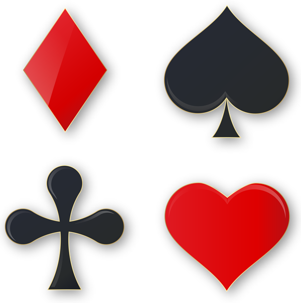 This png image - Card Suits Transparent PNG Clip Art Image, is available for free download