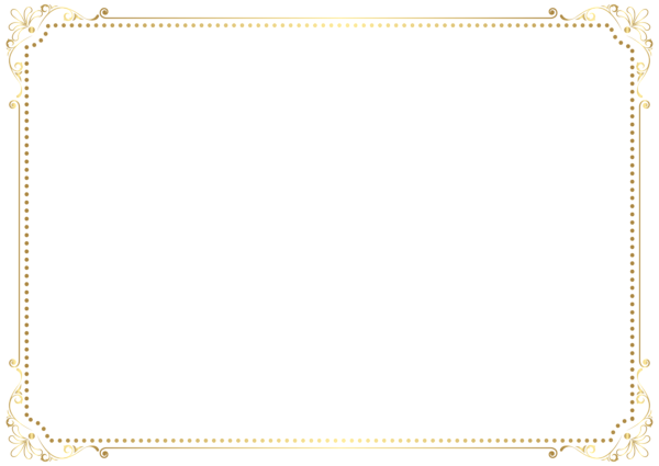 This png image - Frame Border Gold Clip Art, is available for free download
