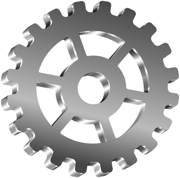 This png image - Gear Transparent Clip Art PNG IMAGE, is available for free download