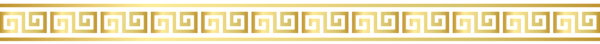 This png image - Golden Greek Decoration Transparent PNG Clip Art Image, is available for free download