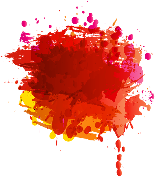 This png image - Red Oil Paint Stain Transparent Clip Art Image, is available for free download