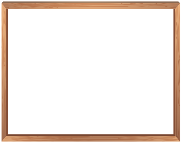 This png image - Wooden Border Frame PNG Clipart, is available for free download