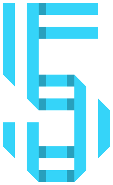 This png image - Five Blue Transparent Image, is available for free download