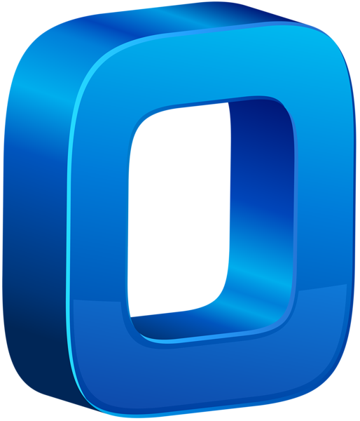 This png image - Number Zero Blue Transparent PNG Clip Art, is available for free download