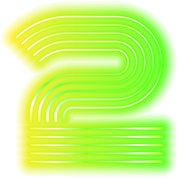 This png image - Two Neon Art PNG Clipart, is available for free download