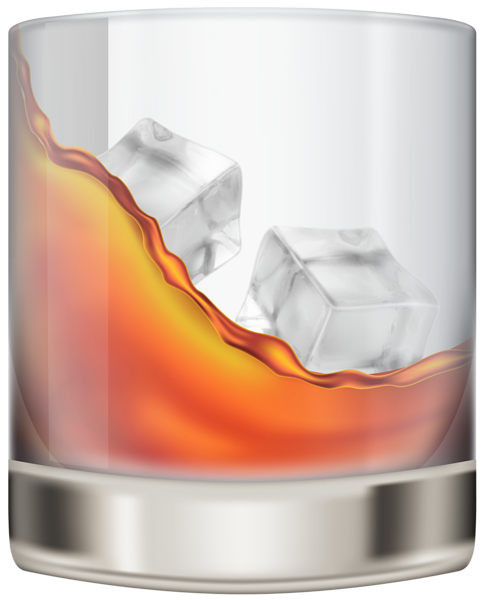 This png image - Glass with Whiskey Transparent Clip Art Image, is available for free download