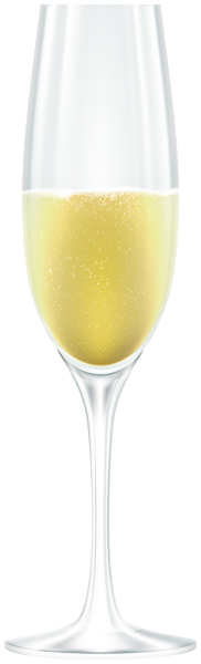This png image - Single Glass of Champagne Clipart, is available for free download