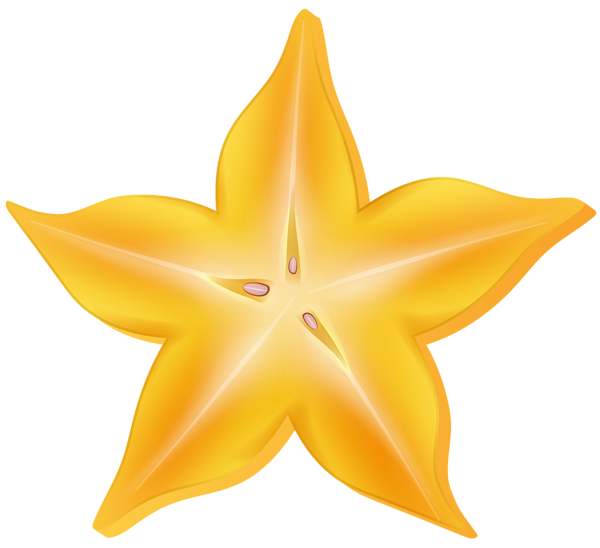 This png image - Carambola Star Fruit PNG Clip Art, is available for free download