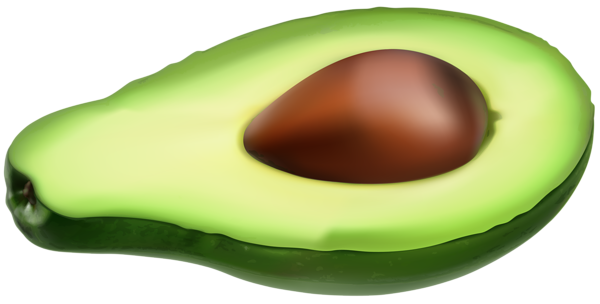 This png image - Half Avocado PNG Clip Art Image, is available for free download