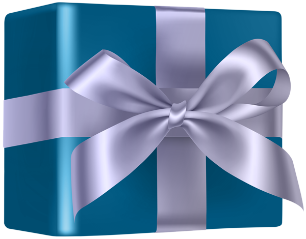 This png image - Blue Gift PNG Clipart, is available for free download