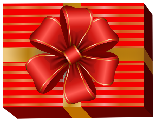 This png image - Red Gift Box PNG Clip Art Image, is available for free download