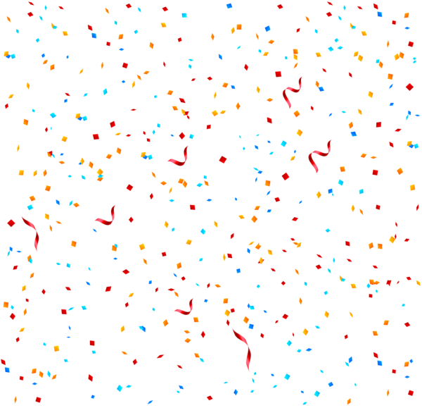 This png image - Confetti Transparent Clip Art Image, is available for free download