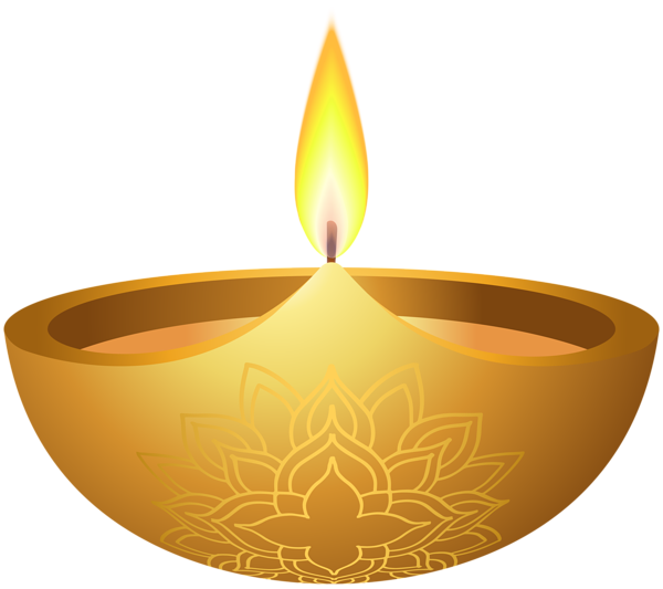 This png image - Happy Diwali Candle PNG Clipart, is available for free download