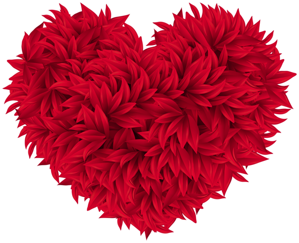 This png image - Decorative Red Heart Transparent Image, is available for free download