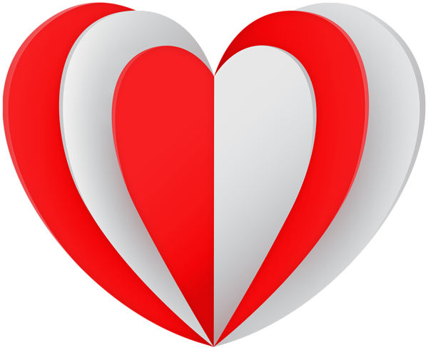 This png image - Red Heart Decoration PNG Clipart, is available for free download