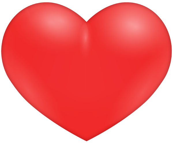 This png image - Red Heart Transparent Image, is available for free download