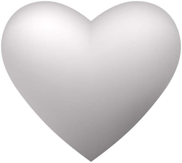 This png image - White Heart PNG Clipart, is available for free download