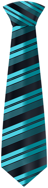 This png image - Aqua Tie with Stripes PNG Clipart, is available for free download