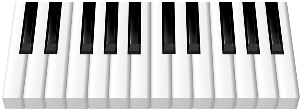 This png image - Piano Keys PNG Clipart, is available for free download