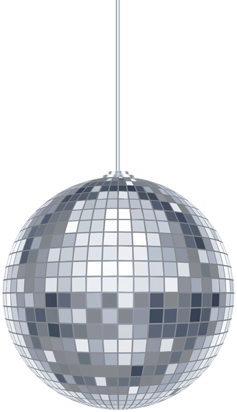 This png image - Silver Disco Ball PNG Clipart, is available for free download