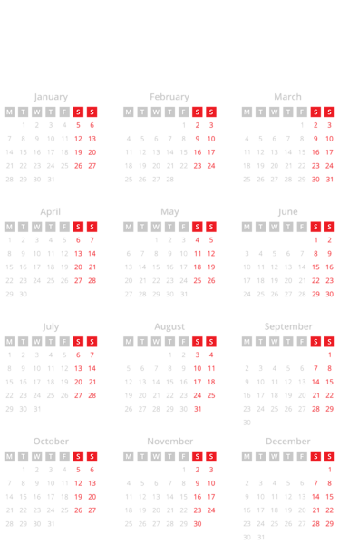 This png image - 2019 Calendar White Transparent PNG Image, is available for free download