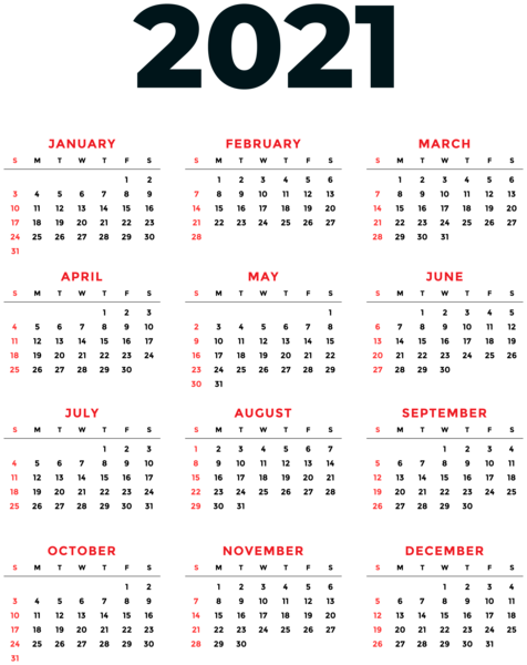 This png image - 2021 Transparent PNG Calendar, is available for free download