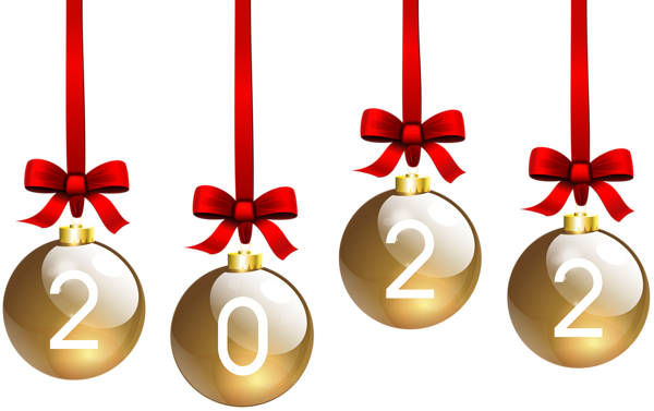 This png image - 2022 Christmas Balls Transparent PNG Clip Art, is available for free download