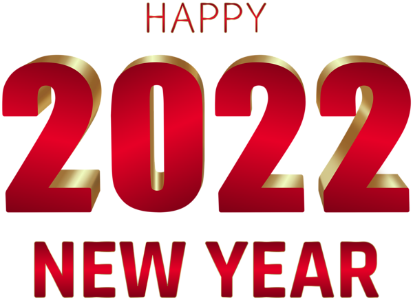 This png image - 2022 Happy New Year PNG Clipart, is available for free download