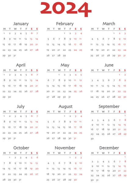 This png image - 2024 Calendar EU Transparent Image, is available for free download