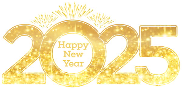 This png image - 2025 Text Decor PNG Clipart, is available for free download