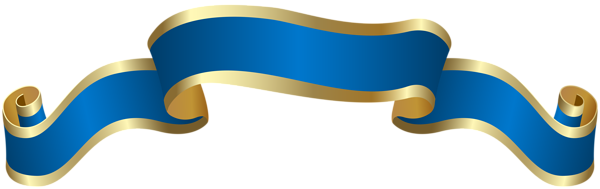 This png image - Blue Banner Deco PNG Clip Art Image, is available for free download