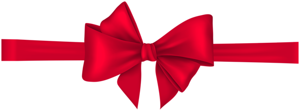 This png image - Bow with Ribbon Red Clip Art Image, is available for free download