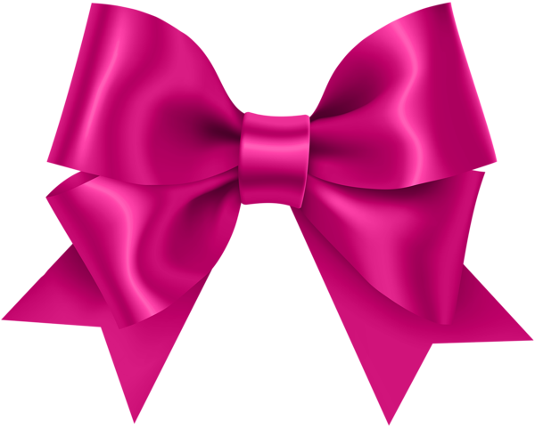 This png image - Pink Bow Transparent Clip Art, is available for free download