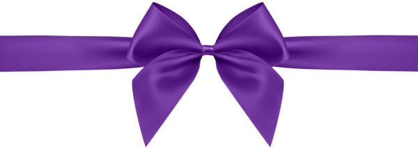 This png image - Purple Bow Transparent Clip Art Image, is available for free download