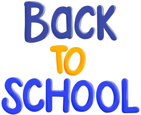 This png image - Back to School Text PNG Clip Art Image, is available for free download