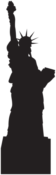 This png image - Statue of Liberty Silhouette Clip Art Image, is available for free download