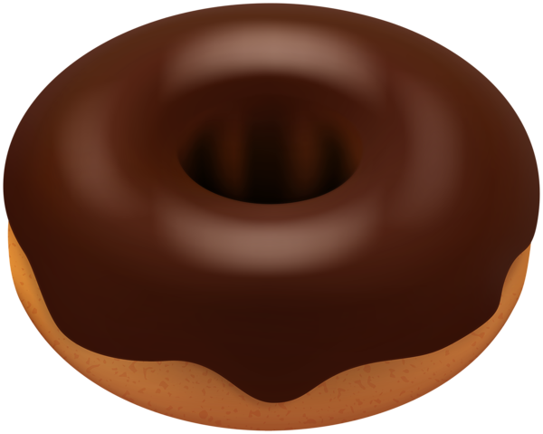 This png image - Chocolate Donut PNG Clipart, is available for free download