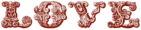This png image - Love Decorative Transparent PNG Clip Art Image, is available for free download