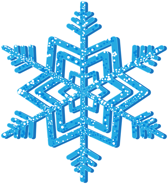 This png image - Blue Shining Snowflake PNG Clipar, is available for free download