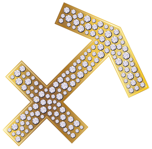 This png image - Sagittarius Zodiac Sign Gold PNG Clip Art Image, is available for free download