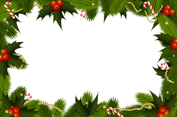 This png image - Christmas Transparent PNG Border Frame, is available for free download