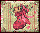 Animated Christmas Red Stocking