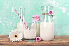 Background with Milk