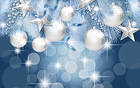 Blue Christmas Background